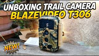BlazeVideo T306 Trail Camera:4K 64MP