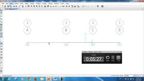 SAP 2000 Continuous Concrete Beam Analysis and Design to ACI 318