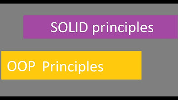Solid principles in sinhala
