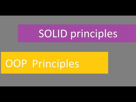 Solid principles in sinhala