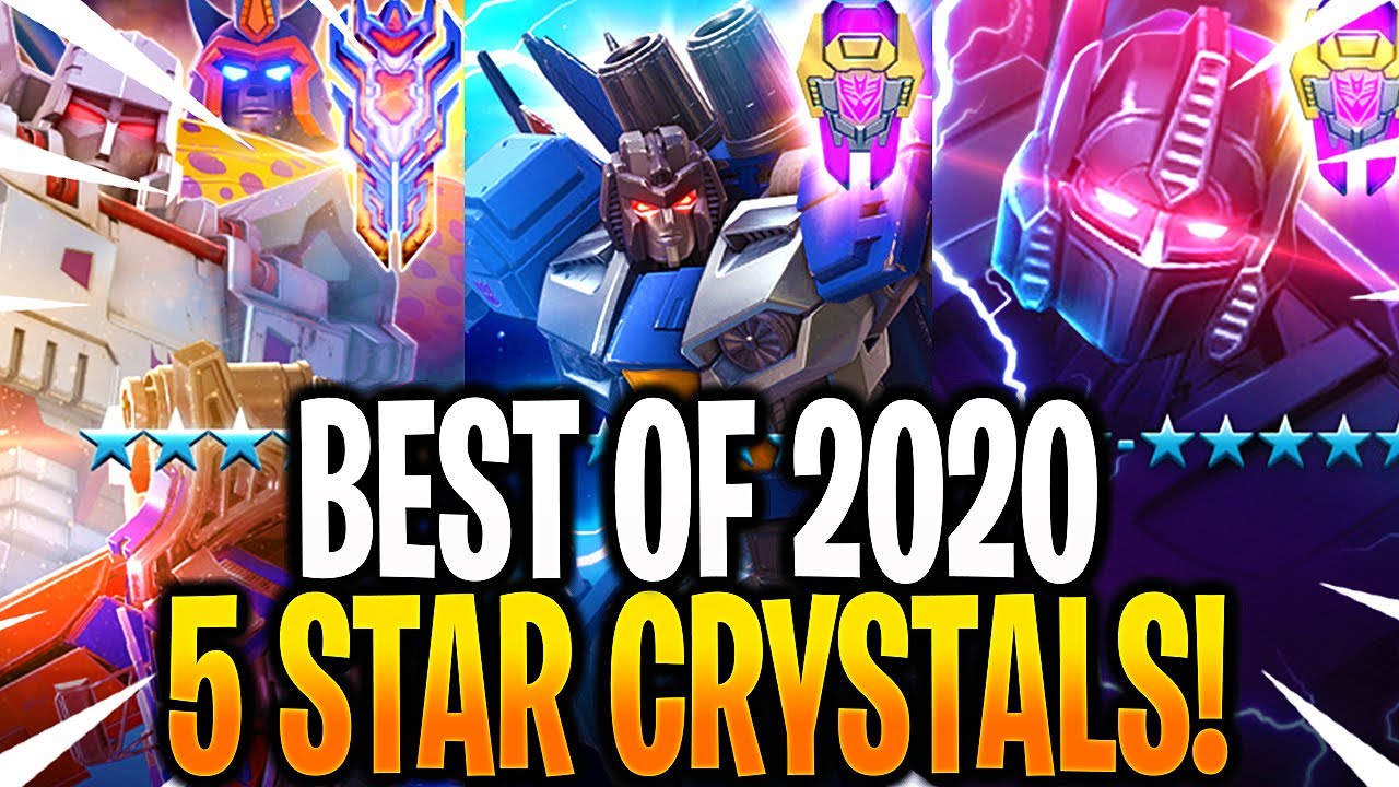 BEST OF 2020! 5 STAR CRYSTAL OPENING! - Transformers: Forged To Fight