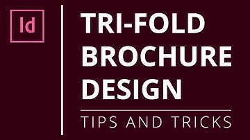 Brochure layout in Indesign | Trifold brochure layout design| Brochure design| Brochure design ideas