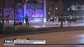 Fatal hit-and-run crash at 6th and Juneau in Milwaukee | FOX6 News Milwaukee
