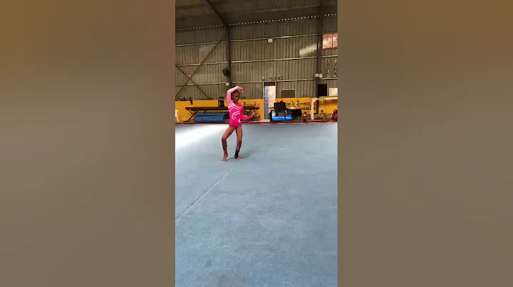 Macaela Gordon Level 7 Floor.. Jamaica Gymnastics ...