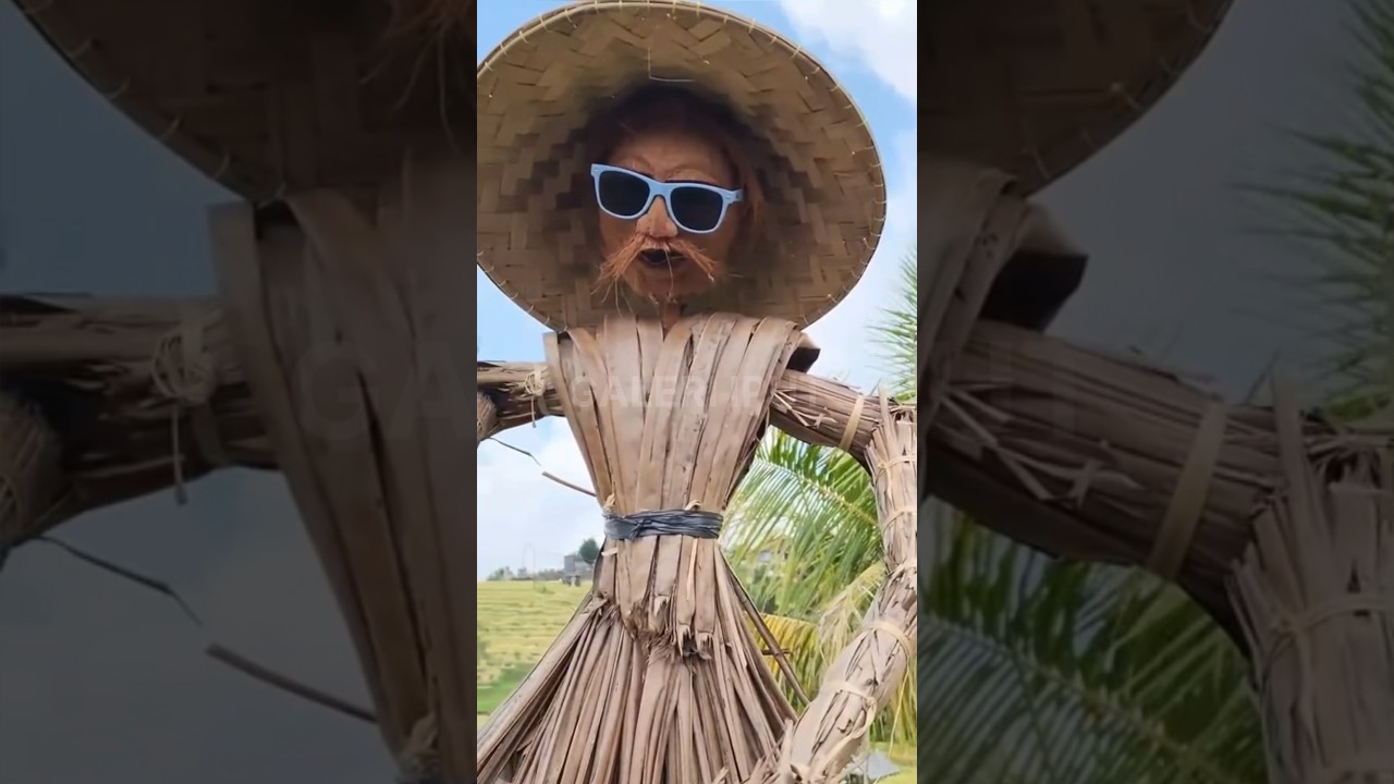 Orang orangan sawah yang menakutkan 