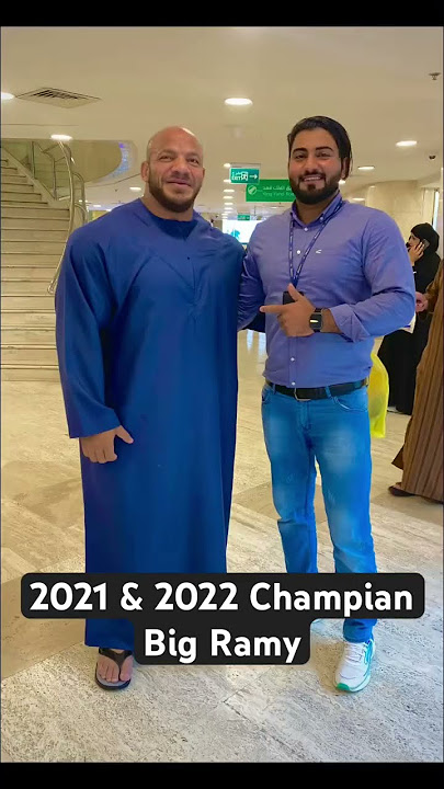 Mashallah He is muslim and he come for Hall 2024 Big Ramy #foryou #viral #youtubeshorts #shortvideo