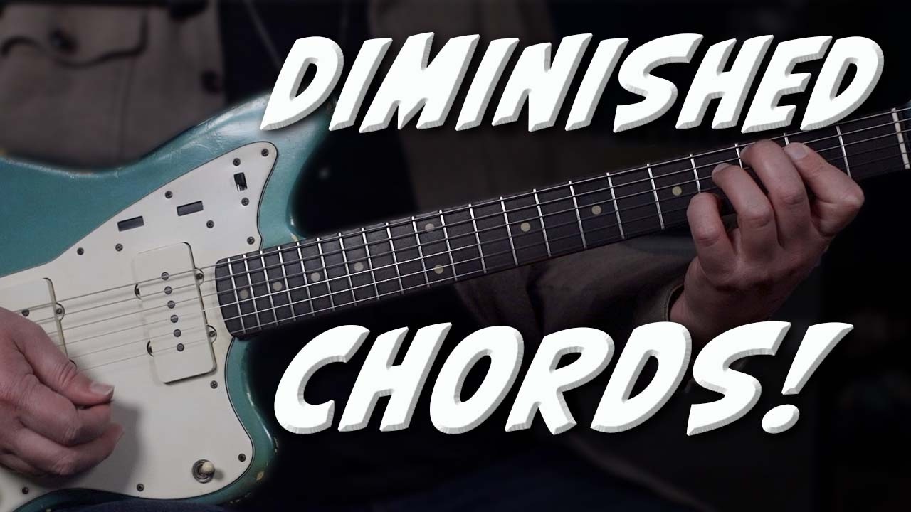 How To Use Diminished Chords For Rhythm and Lead Guitar!