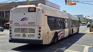 NJ TRANSIT 159 NEW YORK via BERGENLINE AV (NFI XD60 24032)
