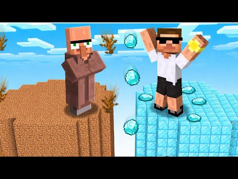 LEVEL 1 DIRT VS LEVEL 9,99,99 ORE CHUNK IN MINECRAFT..
