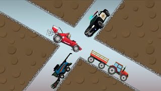 Hill climb racing/police car/100 level#HillCalimb screenshot 1