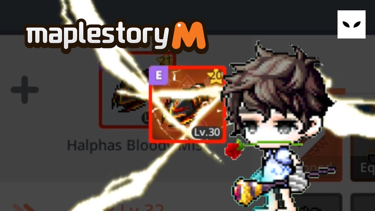 การ Exalt อาวุธ ครั้งที่ 1 MapleStory M YouTube