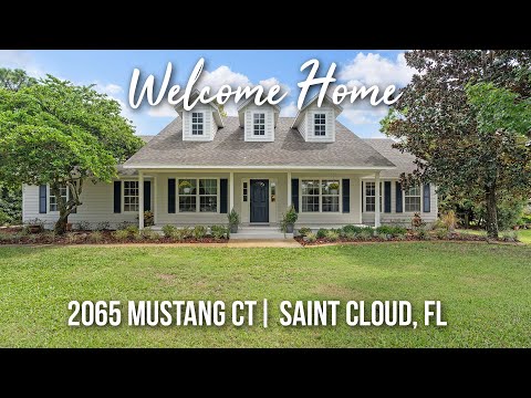 2065 Mustang Court, Saint Cloud, FL home video tour