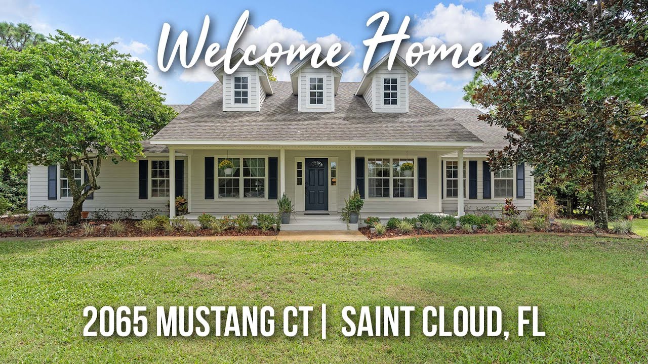 Homes for Sale in Saint Cloud Florida: Pool Home For Sale At 2065 Mustang Court Saint Cloud FL 34771