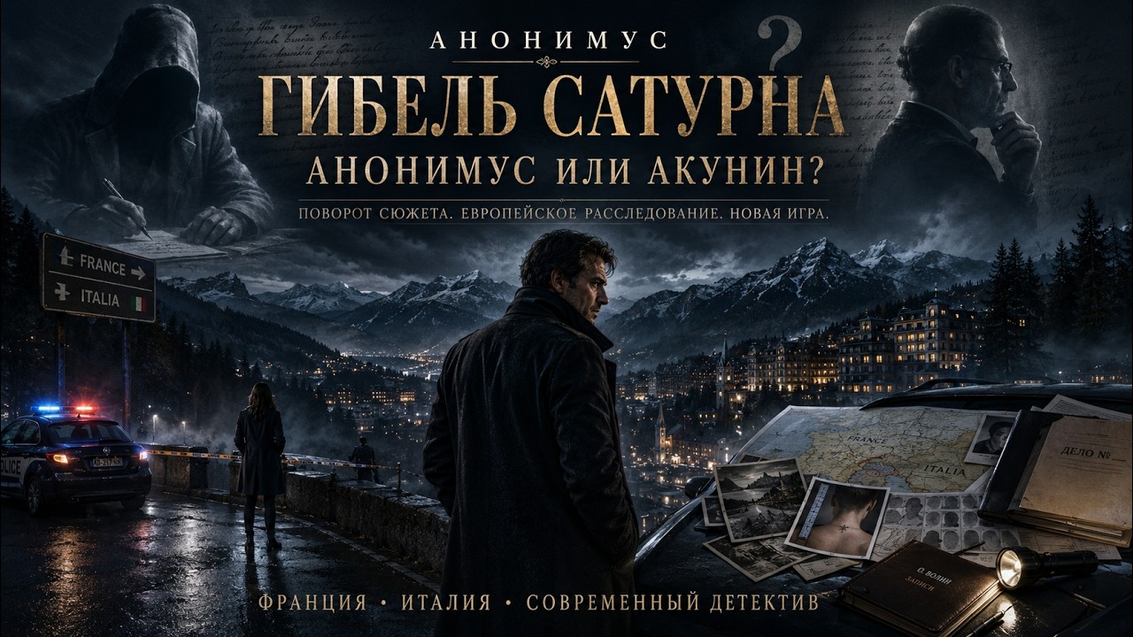 АНОНИМУС или АКУНИН? | ГИБЕЛЬ САТУРНА | Европейское расследование