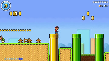 Mario Editor New Super Mario Bros Wii 1-1 (Download Link)