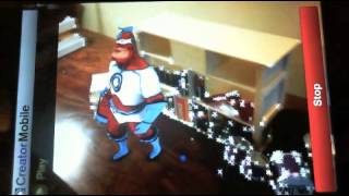 Real Time 3D Object Tracking Augmented Reality Demo