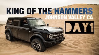 King of the Hammers 2022 Outerbanks Ford Bronco Johnson Valley vlog1