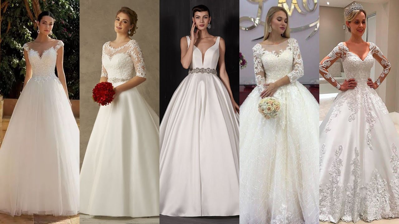 Stunning wedding dress ideas for modern Brides/Amazing wedding dresses 2023/New Bridal gowns