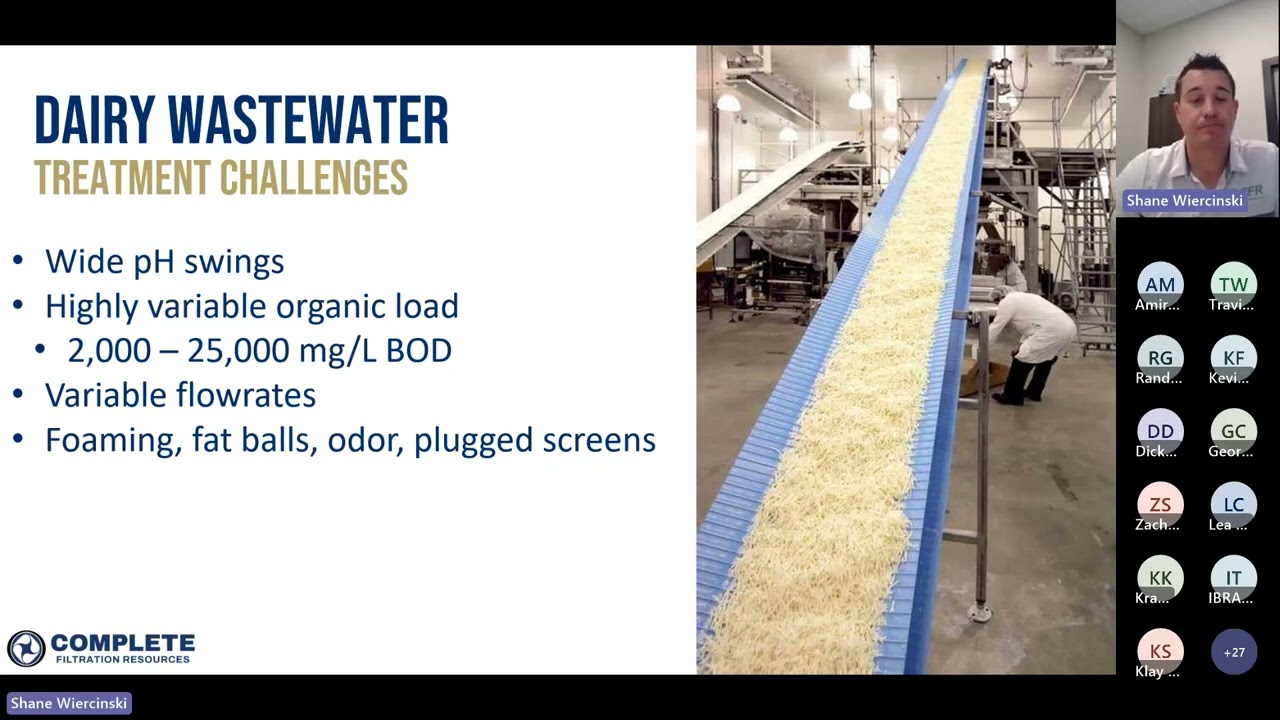 Webinar - Anaerobic MBR for Converting Dairy Effluent Wastewater to Energy