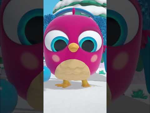 Hop Hop makes snowballs #cartoons #animation