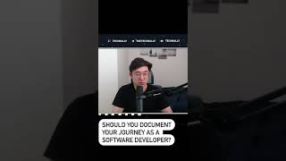 Celebrity Should you DOCUMENT your journey as a Software Developer? | #Shorts Wealth