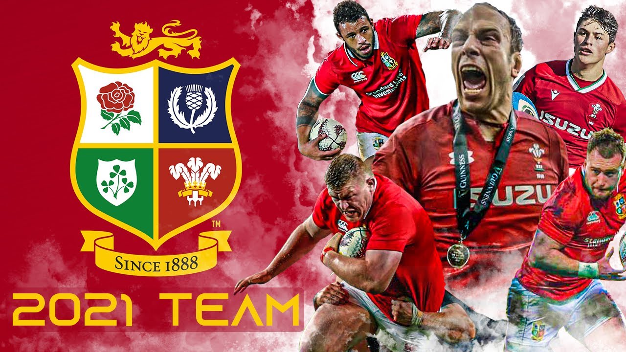 British and Irish Lions Rugby Squad 2021 Full Squad Highlights, Big Hits, Speed and Tries