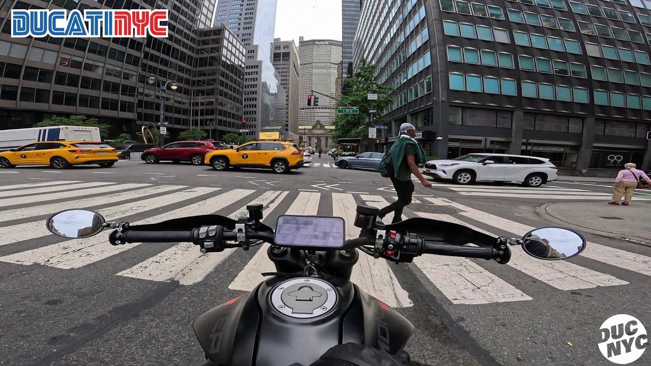 NYC SLAYED v2 - aggressive Manhattan Ducati Ride