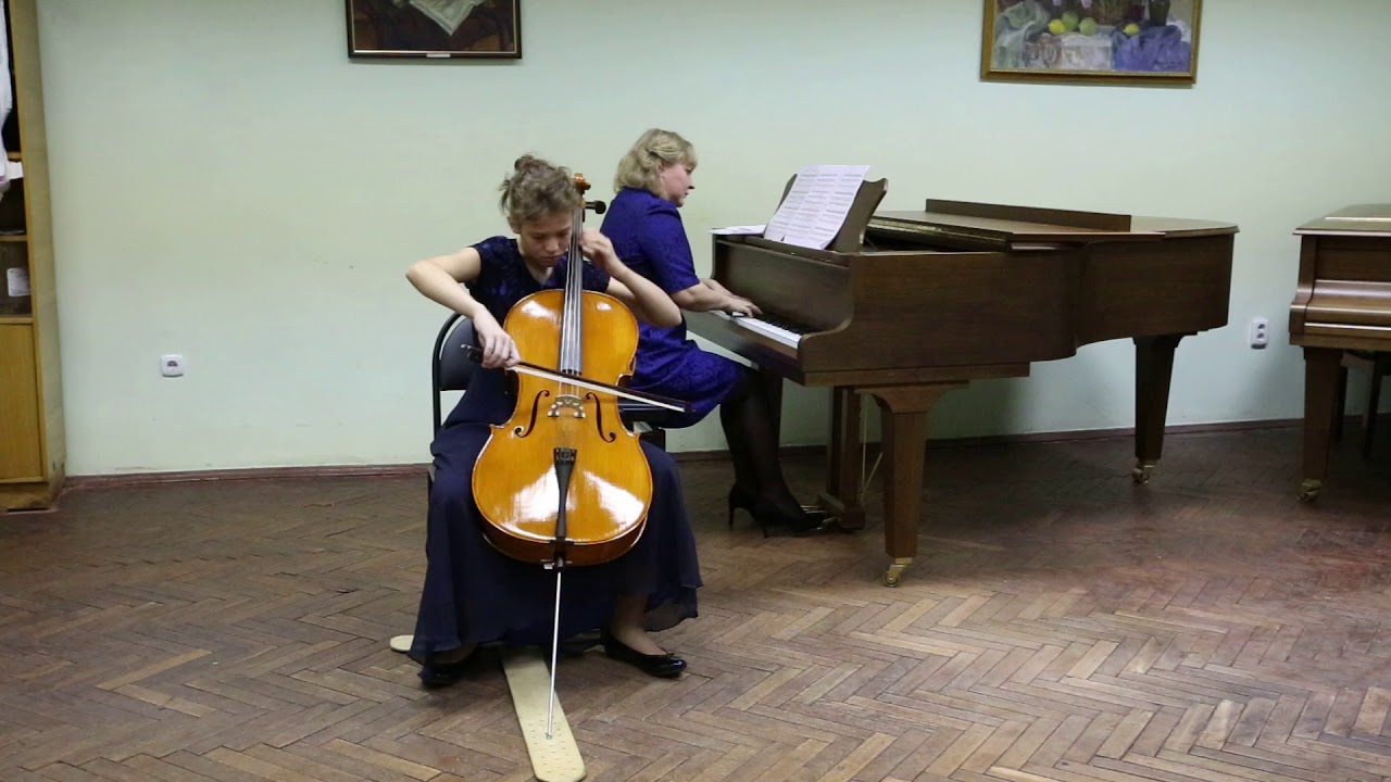 G. Goltermann. Etude-caprice, op. 54 - Мария Смирнова