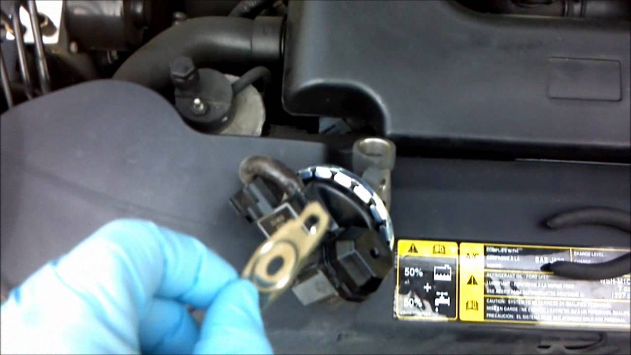 EGR Valve Replacement - 2005 Lincoln LS 3.9L - YouTube 2004 impala fuse box diagram 