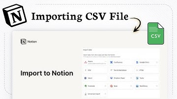 How to Import CSV File to Notion (Beginner-Friendly Steps)