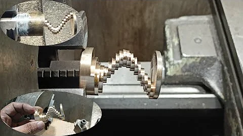 Making a crazy part on the lathe/ Manual machining@danielteam6893