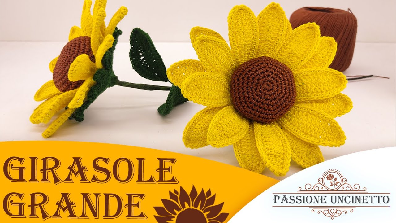 TUTORIAL: Girasole grande 🌻