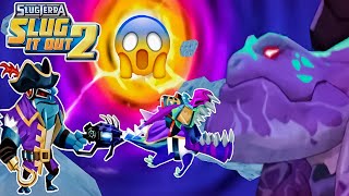 🔥 DREADHOOK DRAKE VS INVADING TURTLETON! 😱 EPIC MONSTER BATTLE in Slug It Out 2! 🐌⚔️ 100K+ VIEWS