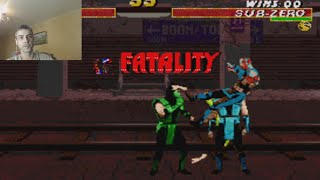 Mortal Kombat Секретное Fatality у Reptile