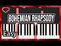Bohemian Rhapsody Easy Piano Tutorial