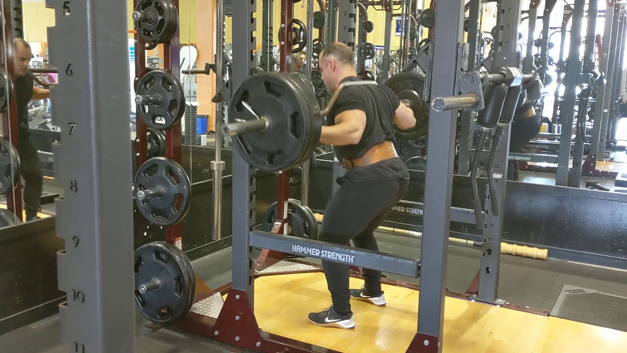 Cambered & Safety Squat Bar Superset YouTube