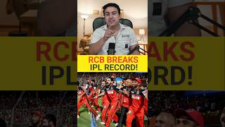 RCB Break Historic IPL Record for Most 200+ Totals 😱 #ipl2026 #shortsfeed #viratkohli