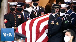 Slain Capitol Police Officer Lies in Honor at Capitol Rotunda