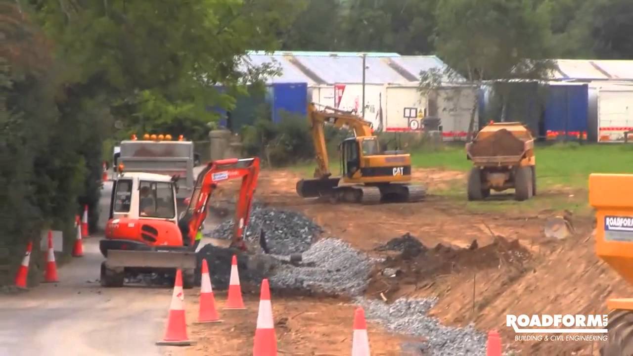 Roadform Ltd   Civil Engineering Contractors   L3060 Road Realignment Project