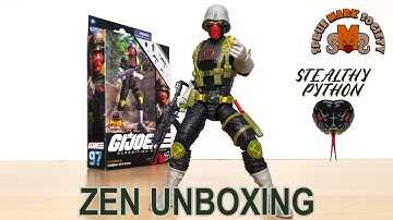 GI Joe Classified Series Python Patrol Cobra Officer Unboxing #gijoeclassified #actionfigures #asmr