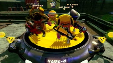 [SPLATOON] Testing new weapon (Octobrush Nouveau) on Turf War: Piranha Pit stage