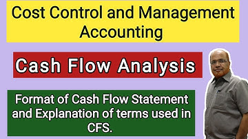 Cost Control and Management Accounting I Cash Flow Analysis I Introduction Theory 2 I Khans Commerce