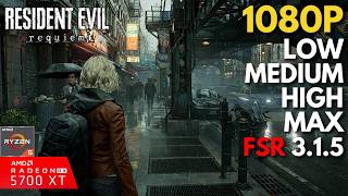 Resident Evil Requiem - RX 5700 XT | All Settings Tested - FSR 3