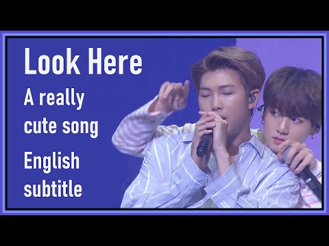 BTS - Look Here from BTS Home Party FESTA 2017 [ENG SUB] [Full HD]