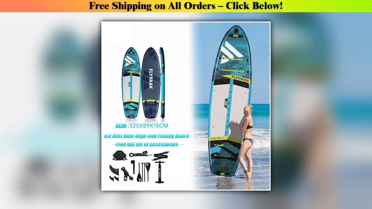 Surfboard Water Stand-up paddling Board fish Float Double-layer Wear-resistant Inflatable Racing
