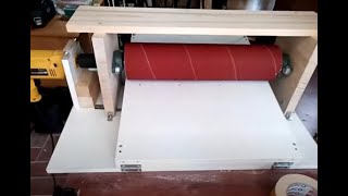 Regruesadora de tambor casera - Building a homemade drum sander - Trommelschleifer