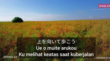 Thumbnail of Sukiyaki (Ue o muite arukou)  Japanese-Bahasa IndonesiaTranslated Lyric