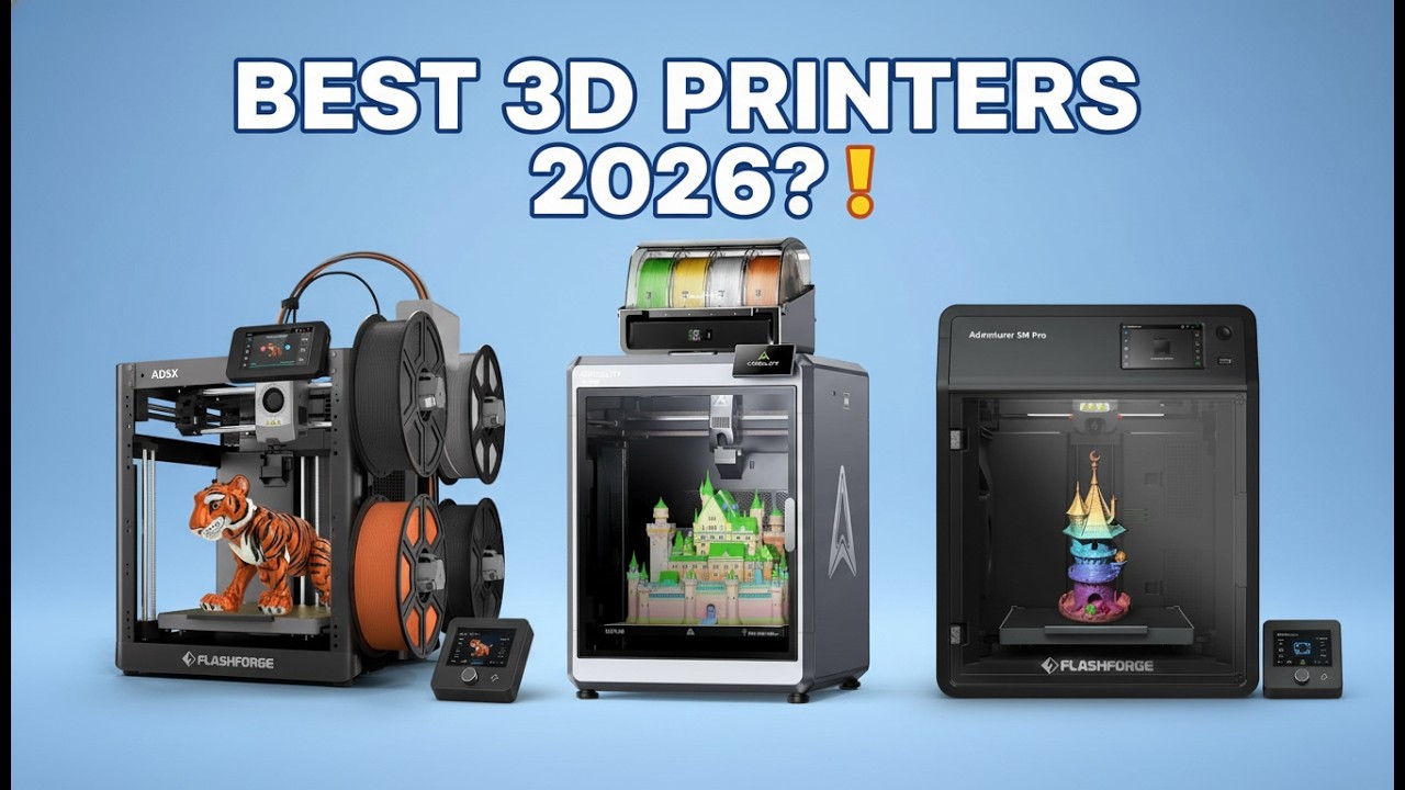 Best 3D Printer 2026 Must Watch Before You Buy - YouTube