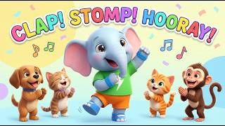 If You’re Happy and You Know It 🎵 | Kids Sing Along with Eli Elephant 🐘 | Eli Elephant Nursery