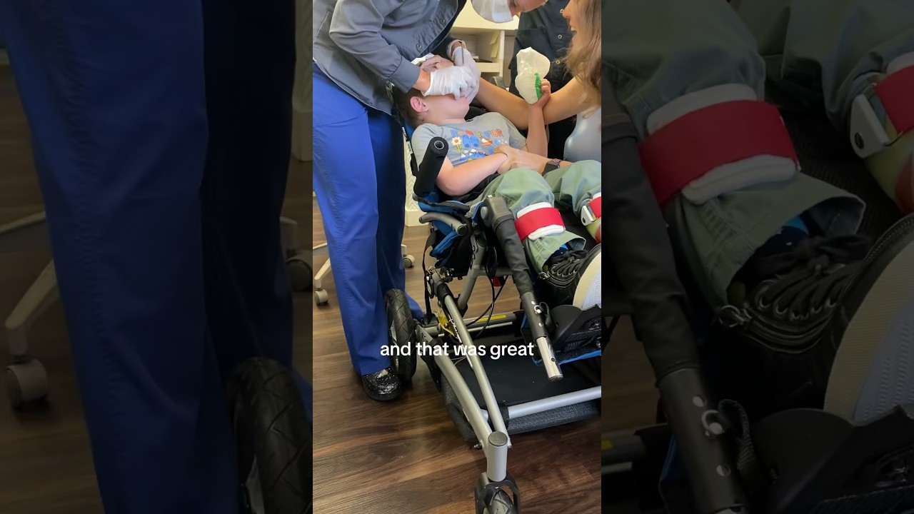 Going to the dentist with my nonverbal son